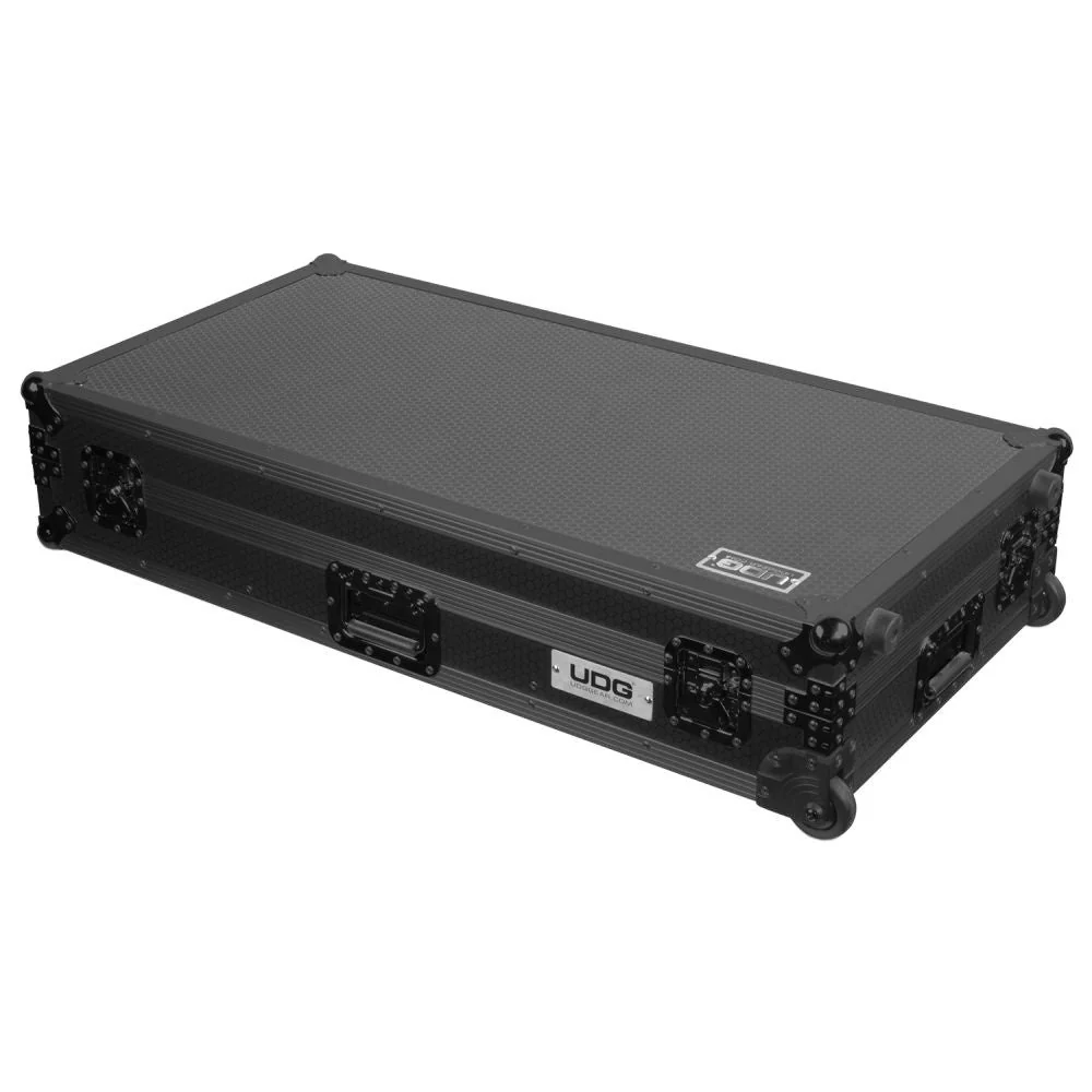 UDG Ultimate Flight Case Set Denon DJ SC5000 / X1800 w/ Wheels (Black) - Image 2