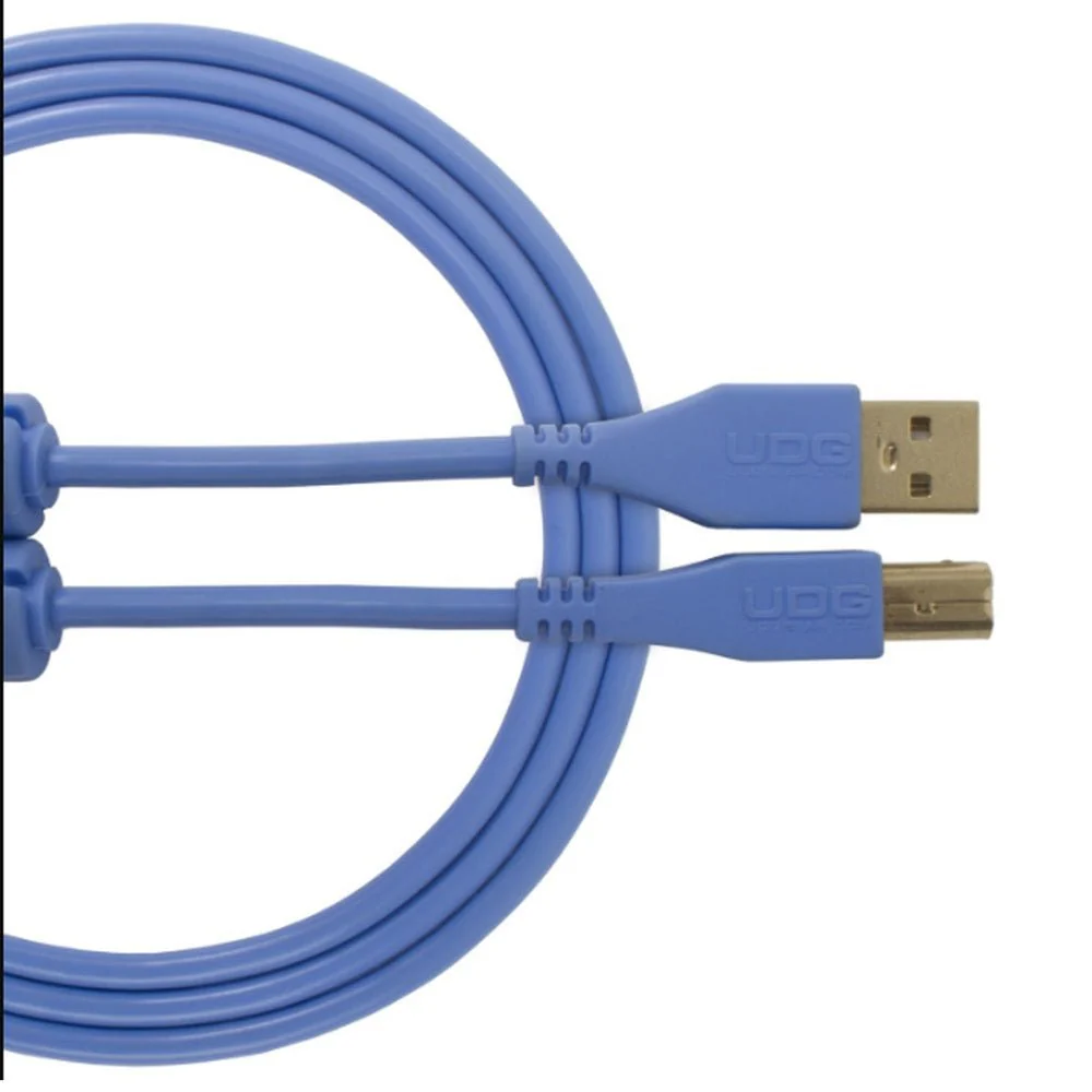 UDG Ultimate U95001 USB2 Cable A-B Blue Straight 1m - Image 5