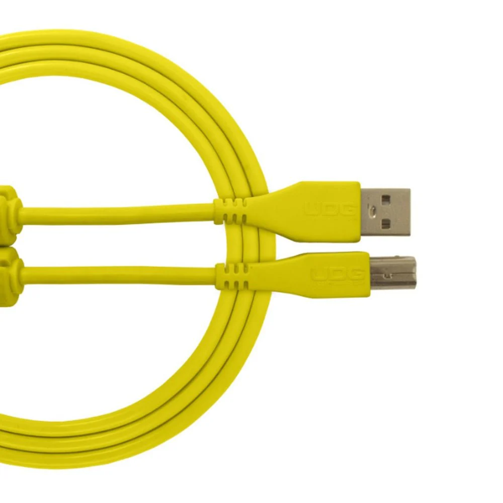 UDG Ultimate U95002 USB2 Cable A-B Yellow Straight 2m
