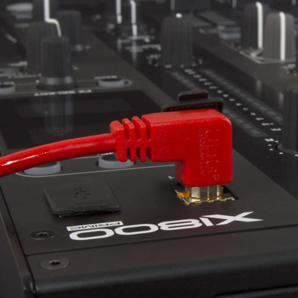UDG Ultimate U95004 USB2 Cable A-B Red Angled 1m - Image 10