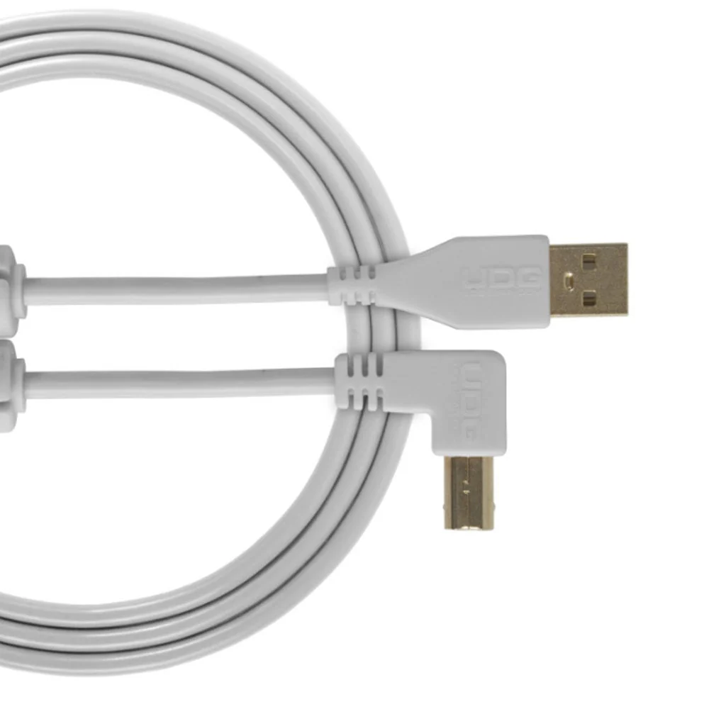 UDG Ultimate U95006 USB2 Cable A-B White Angled 3m - Image 5