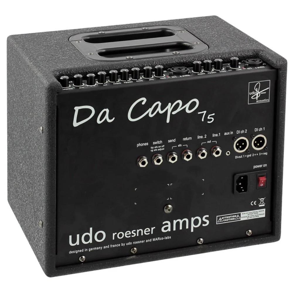 Udo Roesner Amps DA CAPO 75 High-End 2Ch Acoustic Amplifier - Image 6