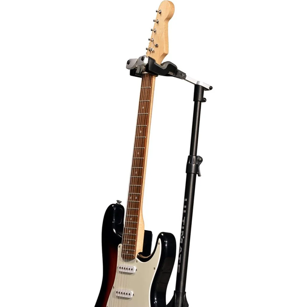 Ultimate Support GS-1000 Pro Guitar Stand for Acoustic, Electric & Bass Foldable - Image 4
