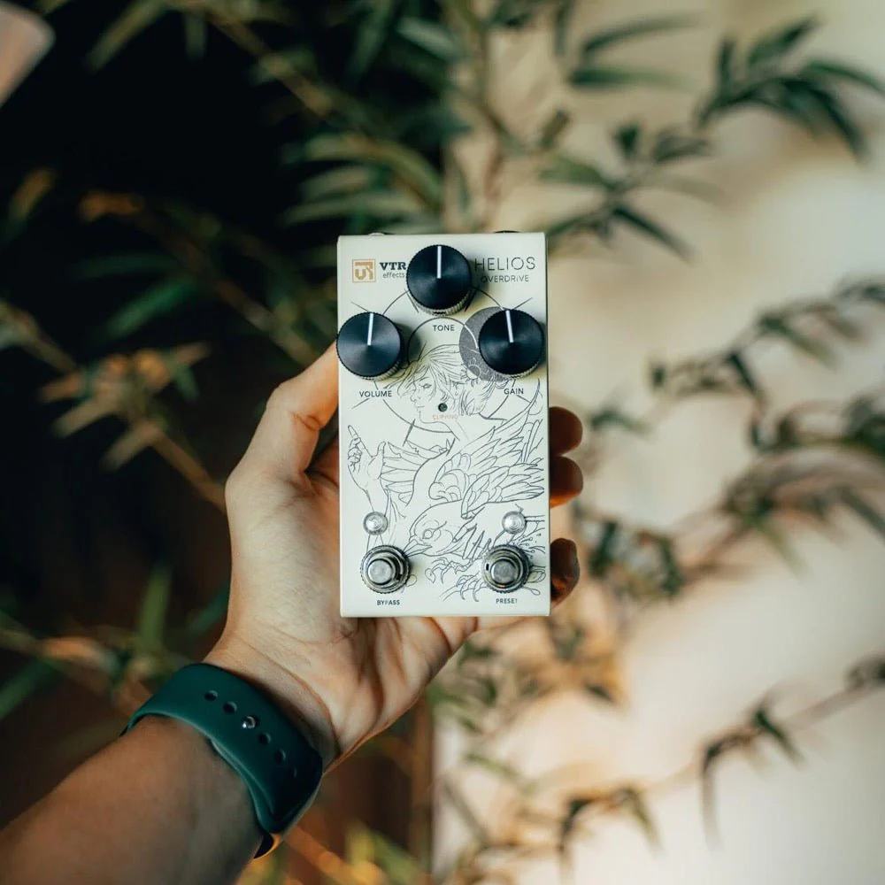VTR Effects HELIOS 6-Clipping Mode Overdrive 100% Analog Circuits w/ Digital Control - Image 2