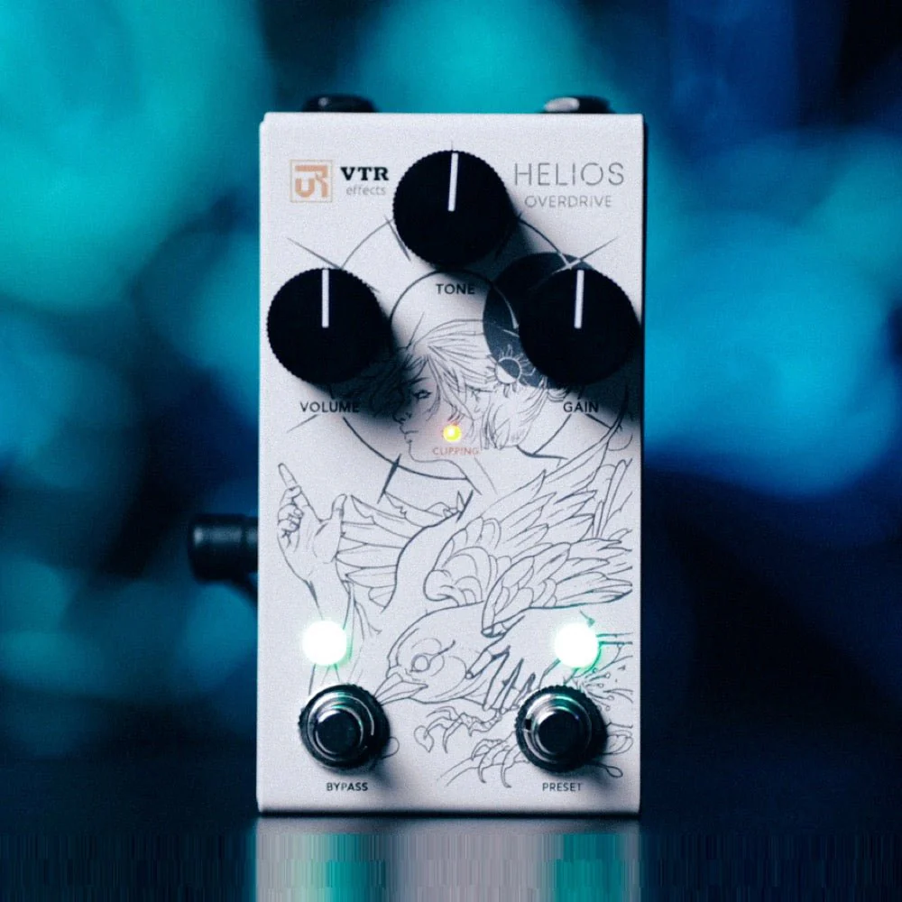 VTR Effects HELIOS 6-Clipping Mode Overdrive 100% Analog Circuits w/ Digital Control - Image 5