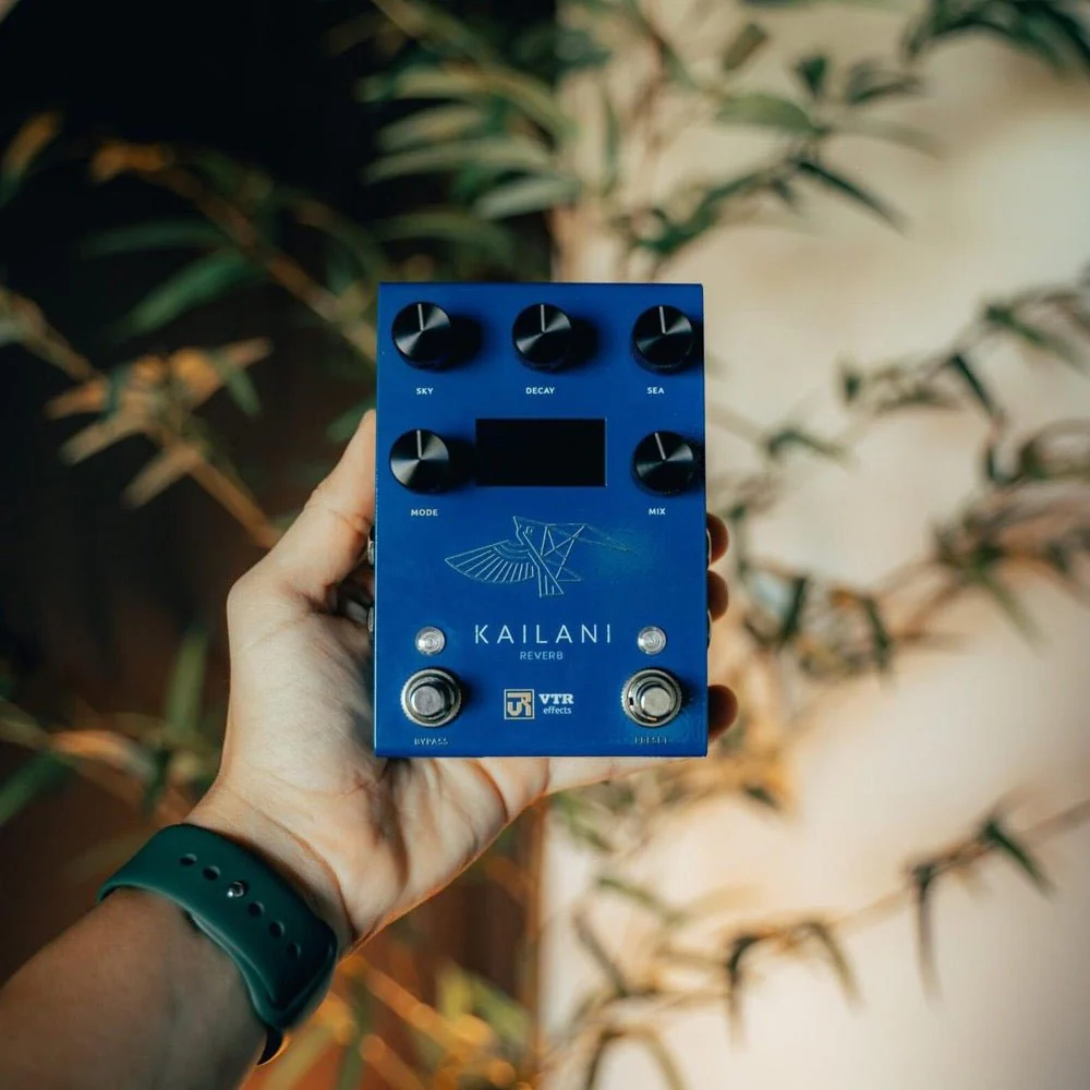 VTR Effects KAILANI Stereo Reverb 10-Algorithms Spring, Hall, Plate, Room, Cathedral, Lo-Fi, Shimmer, Dive, Ephemeral & Divided - Image 2