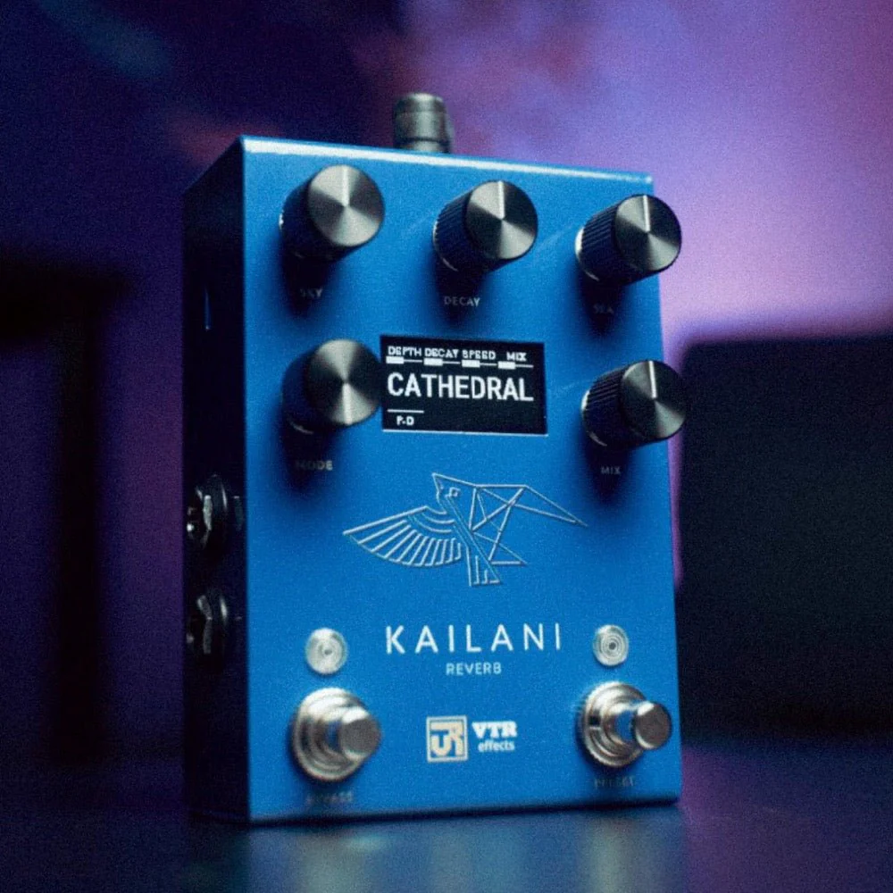 VTR Effects KAILANI Stereo Reverb 10-Algorithms Spring, Hall, Plate, Room, Cathedral, Lo-Fi, Shimmer, Dive, Ephemeral & Divided - Image 3