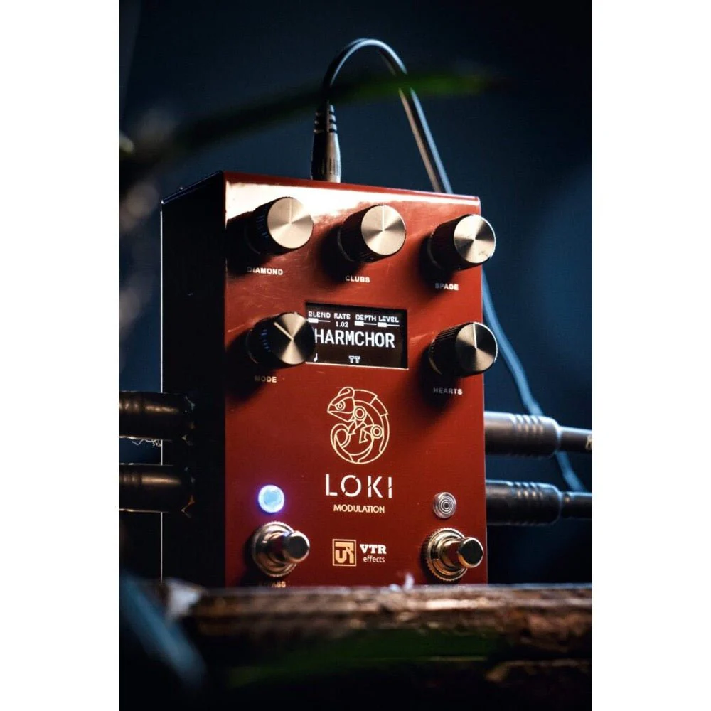 VTR Effects LOKI Stereo Modulation 6-Algorithms Chorus, Harmchorus, Tremolo, Flanger, Phaser & Harmwave - Image 2