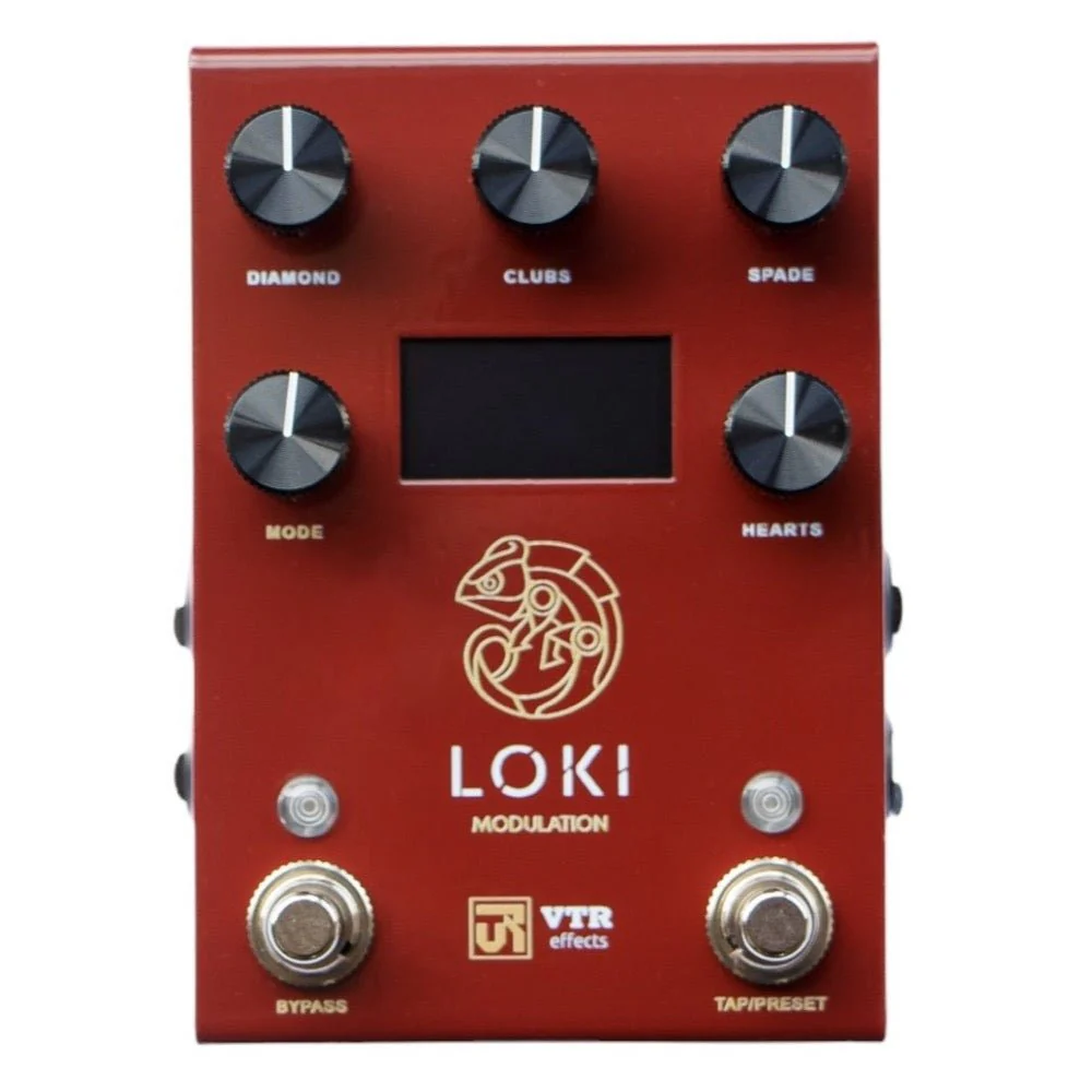 VTR Effects LOKI Stereo Modulation 6-Algorithms Chorus, Harmchorus, Tremolo, Flanger, Phaser & Harmwave