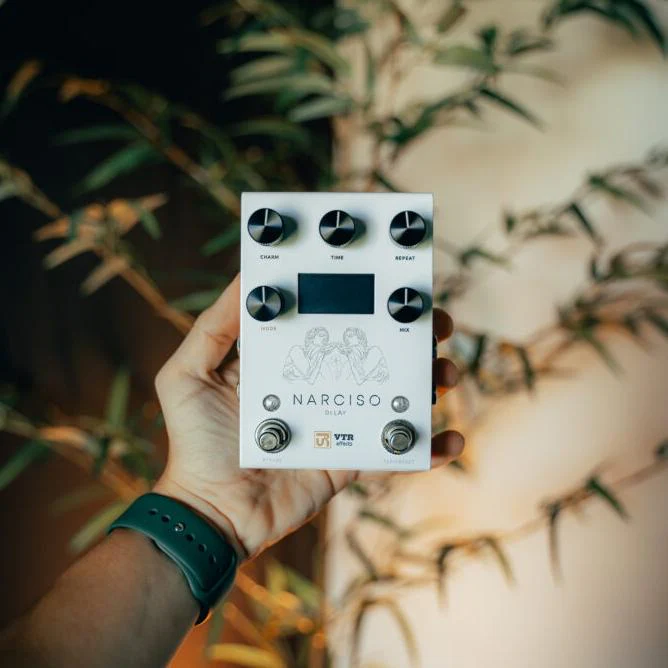 VTR Effects NARCISO Stereo Delay 6-Algorithms Digital, Analog, Tape, Overnotes, D-Space & Resonant - Image 2