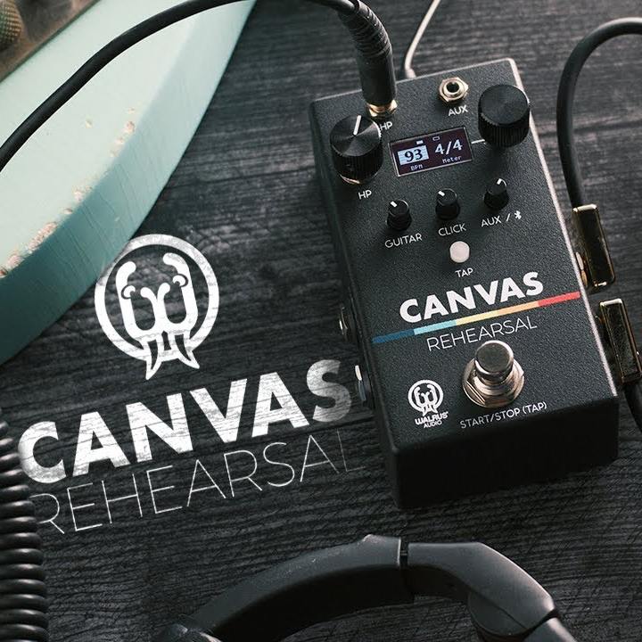 Walrus Canvas REHEARSAL Pedalboard IEM Headphone Amp w/ Clicks, AUX in & Bluetooth Audio - Image 3