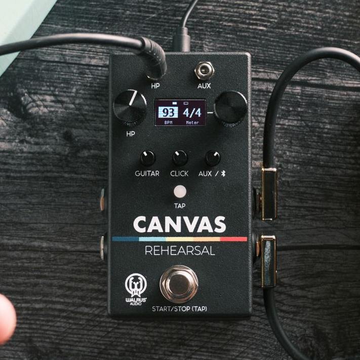 Walrus Canvas REHEARSAL Pedalboard IEM Headphone Amp w/ Clicks, AUX in & Bluetooth Audio - Image 5