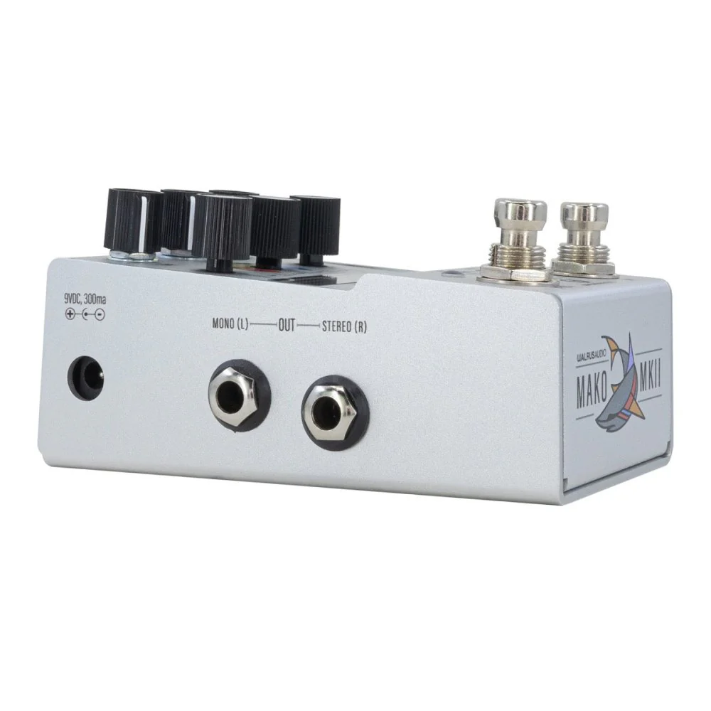 Walrus D1 MK2 High-Fidelity Stereo Delay Pedal MAKO Series - Image 5