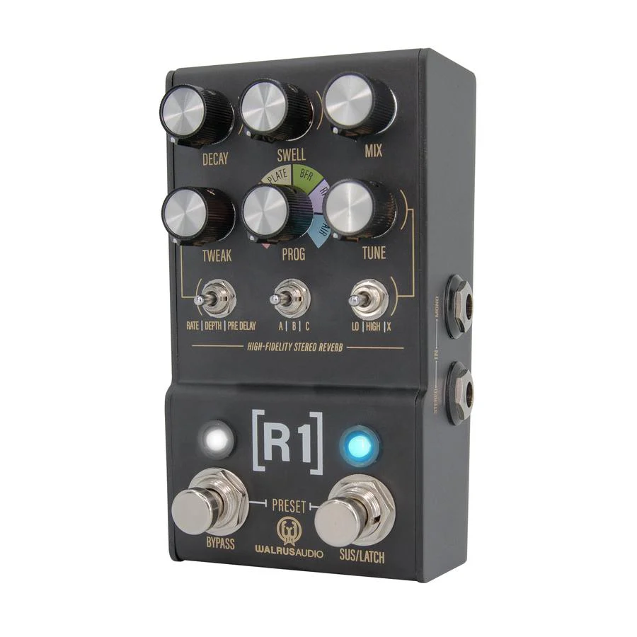 Walrus MAKO Series R1 High-Fidelity Stereo Reverb Pedal MK1 - Image 3