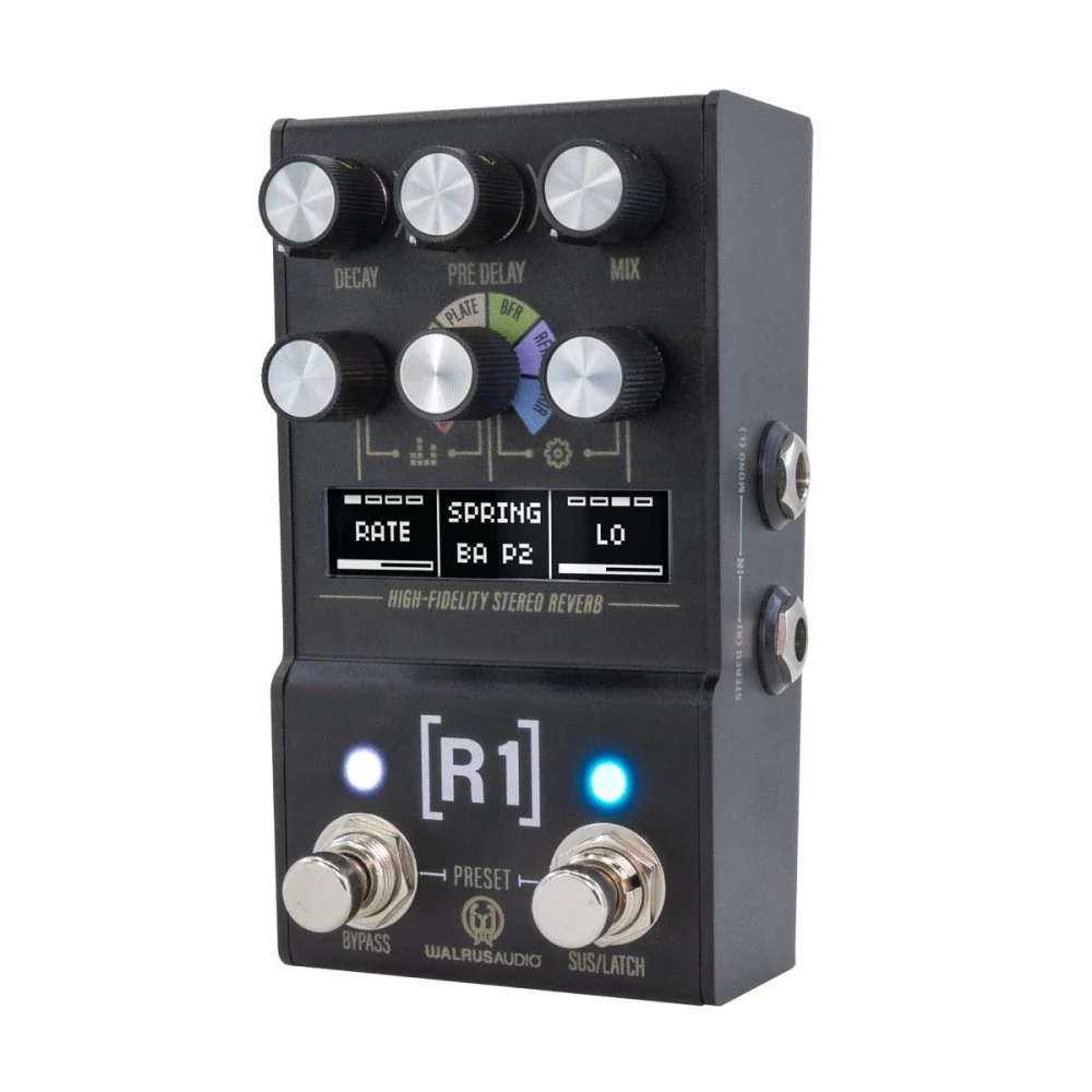 Walrus R1 MK2 High-Fidelity Stereo Reverb Pedal MAKO Series - Image 3