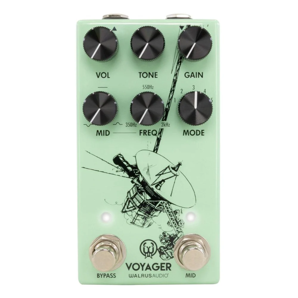 Walrus VOYAGER MK2 Klon Inspired Preamp Overdrive Pedal - Image 2