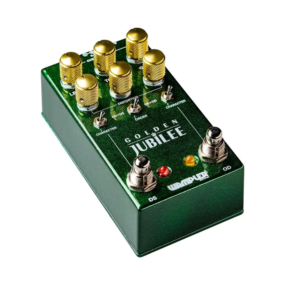 Wampler Golden Jubilee Dual Overdrive & Distortion Plexi & Mesa Tones In a Box - Image 3