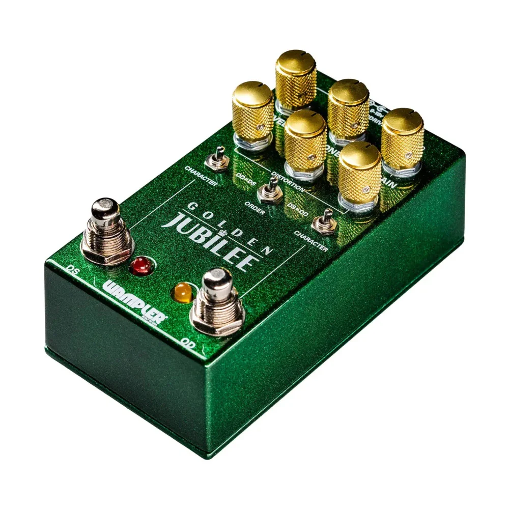 Wampler Golden Jubilee Dual Overdrive & Distortion Plexi & Mesa Tones In a Box - Image 4
