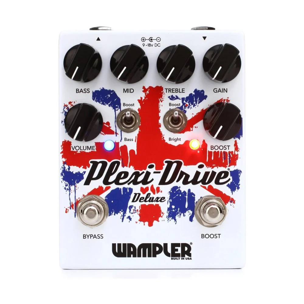 Wampler PLEXI-DRIVE Deluxe Vintage British Stack in a pedal