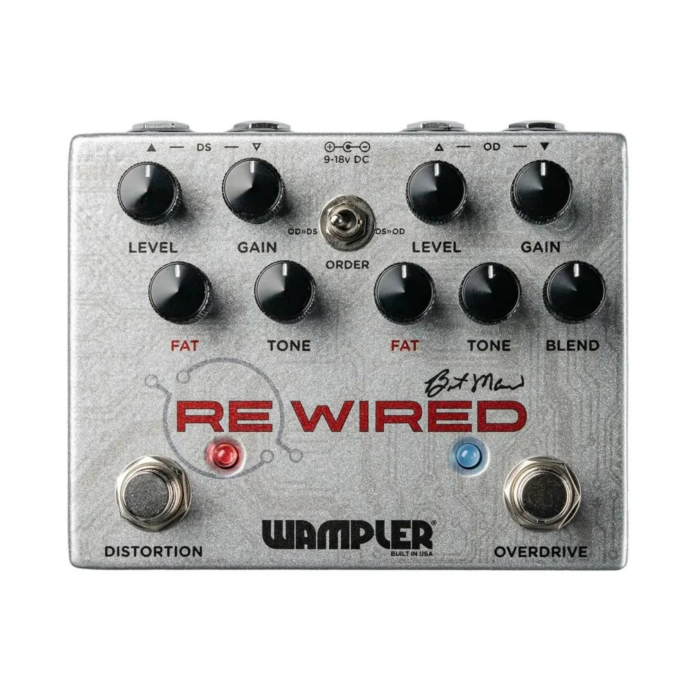 Wampler ReWired Brent Mason Signature Overdrive / Distortion Pedal