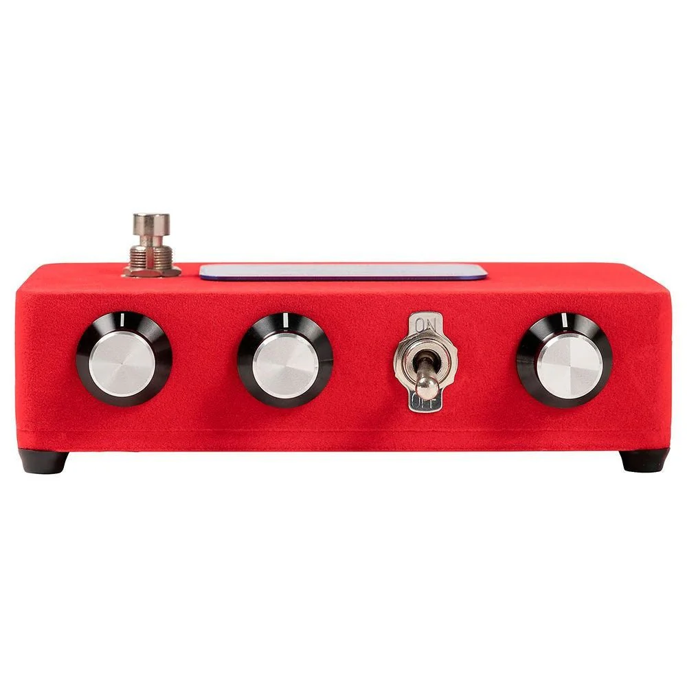 Warm Audio Foxy Tone Box Octave Fuzz Guitar Pedal (Foxx Tone Machine Clone) (Red) - Image 3
