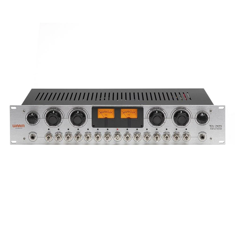 Warm Audio MPX Dual-Channel Tape-Era Tube Mic Preamp (Ampex 351 Clone)