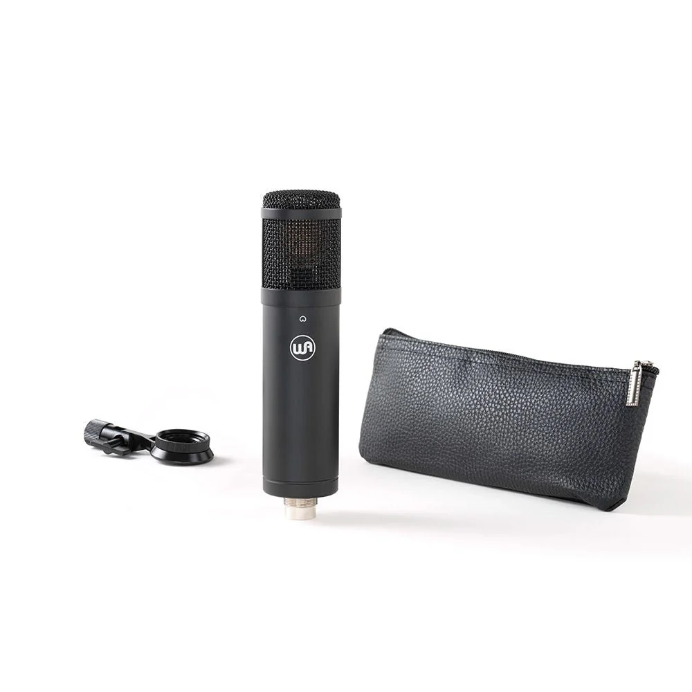 Warm Audio WA-47JR SE Large Diaphram Cardioid Condenser Microphone (Black) - Image 4