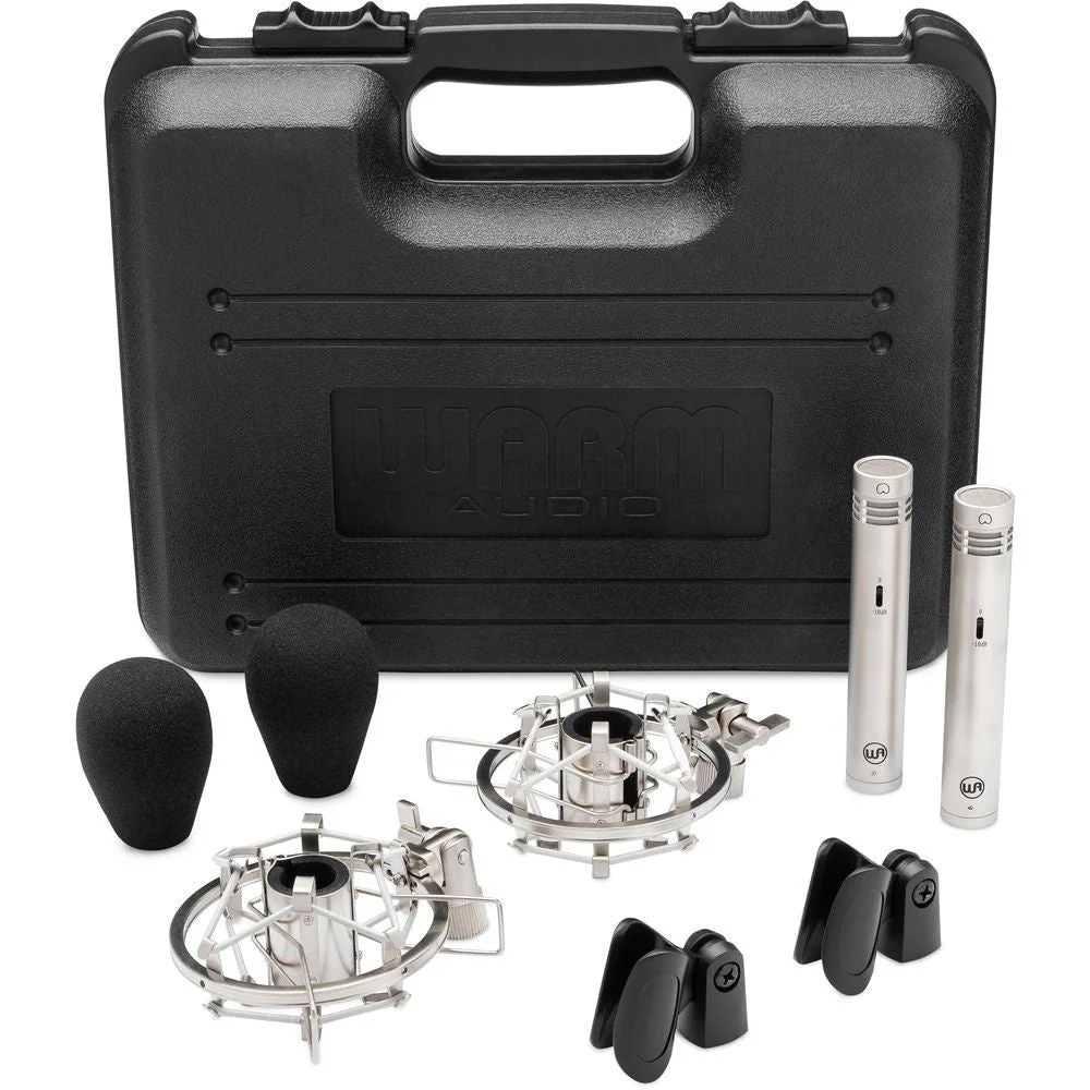 Warm Audio WA84 Small Diaphragm Condenser Mics (Nickel - Stereo Pair) - Image 3