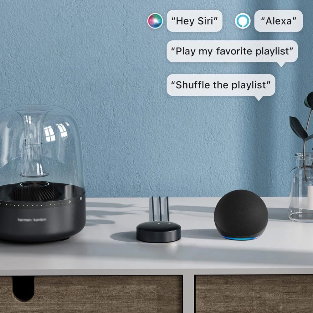 WiiM Mini AirPlay2 Wireless Audio Streamer w/ Siri & Alexa Hi-Res Audio from Spotify - Image 9
