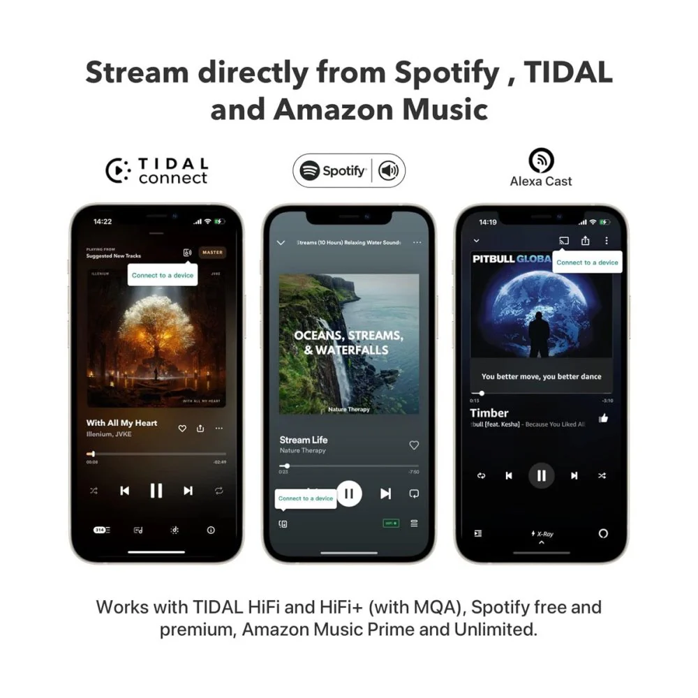 WiiM PRO AirPlay2 Wireless Audio Streamer & Chromecast w/ Siri & Alexa Hi-Res Audio from Spotify - Image 7