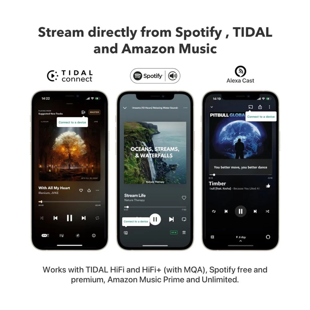 WiiM PRO PLUS AirPlay2 Wireless Audio Streamer & Chromecast w/ AKM 4493SEQ DAC Hi-Res Audio from Spotify - Image 5