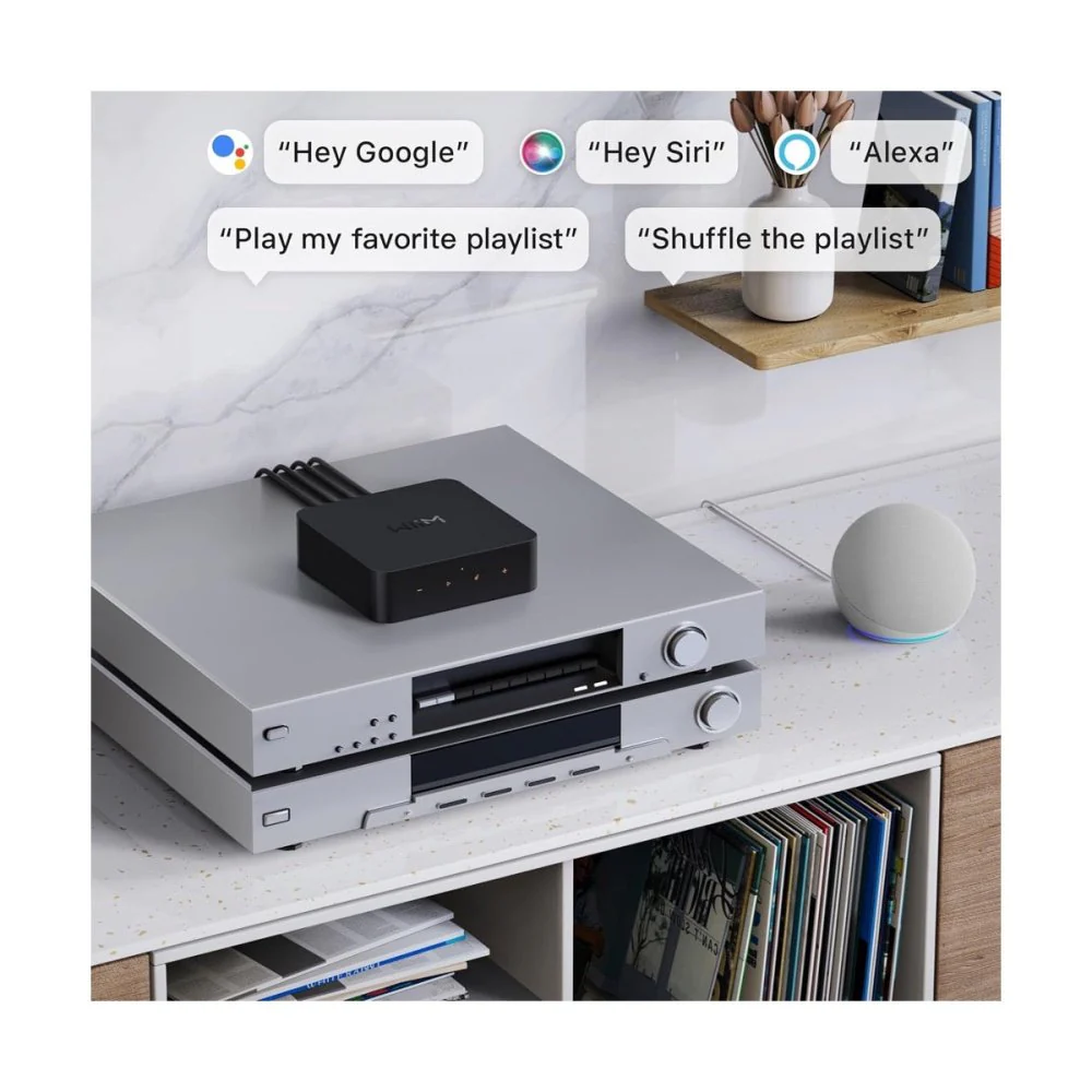 WiiM PRO PLUS AirPlay2 Wireless Audio Streamer & Chromecast w/ AKM 4493SEQ DAC Hi-Res Audio from Spotify - Image 8