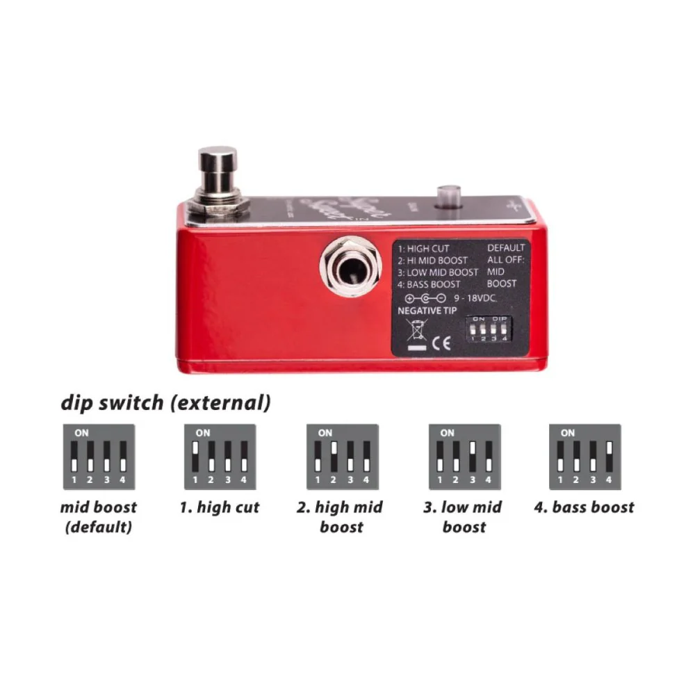 Xotic Super Sweet Booster Class A Preamp w/ JRC4558 w/ EQ Dip Switch - Image 2