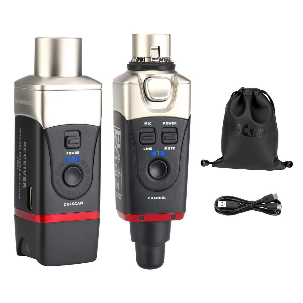 Xvive U35 5.8GHz Digital Dynamic Microphone Wireless System w/ USB Charging - Image 5