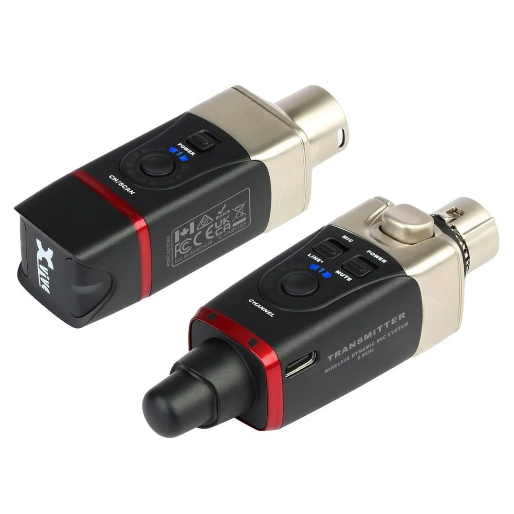 Xvive U35 5.8GHz Digital Dynamic Microphone Wireless System w/ USB Charging - Image 7