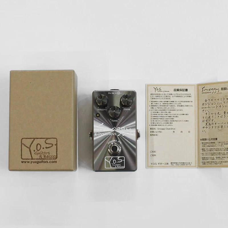 Y.O.S Guitar Workshop Smoggy Dynamic Overdrive Handcrafted in Japan - Image 7