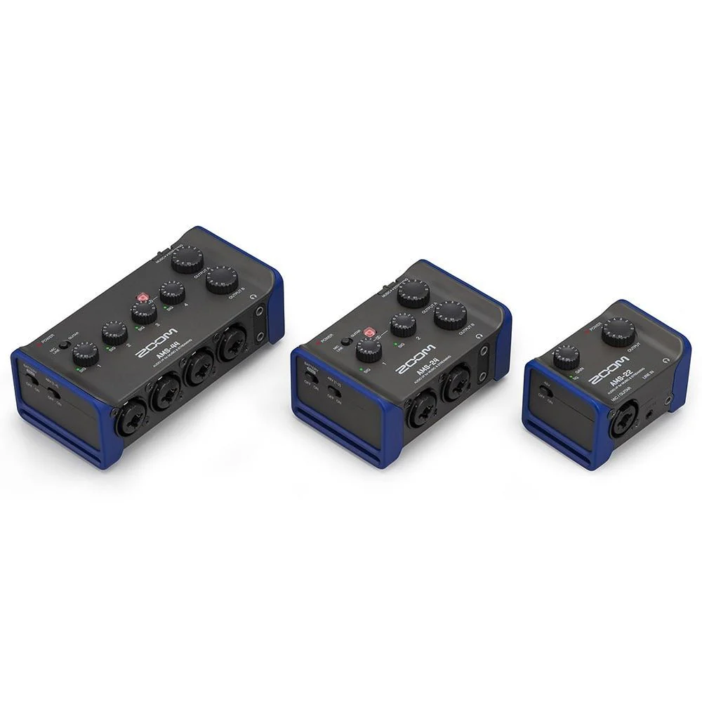 Zoom AMS-22 USB-C Streaming Audio Interface Bus Powered 2-in / 2-out - Image 7