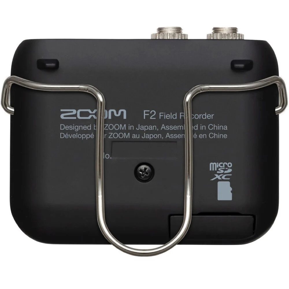 Zoom F2 32-Bit Float Field Recorder w/ Lavalier Mic Pack (Black) - Image 4
