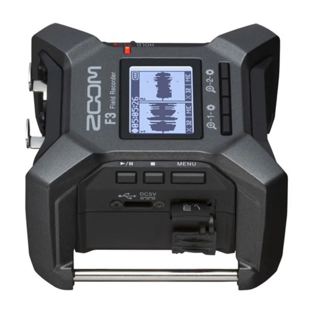 Zoom F3 32-Bit Float 2Ch Portable Field Recorder - Image 3