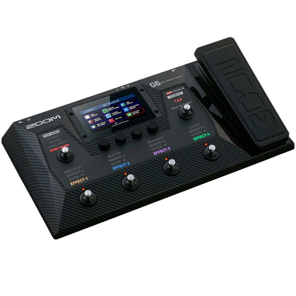 Zoom G6 Guitar Multi-Effects & Amp Simulation w/ IR Loader - Image 3