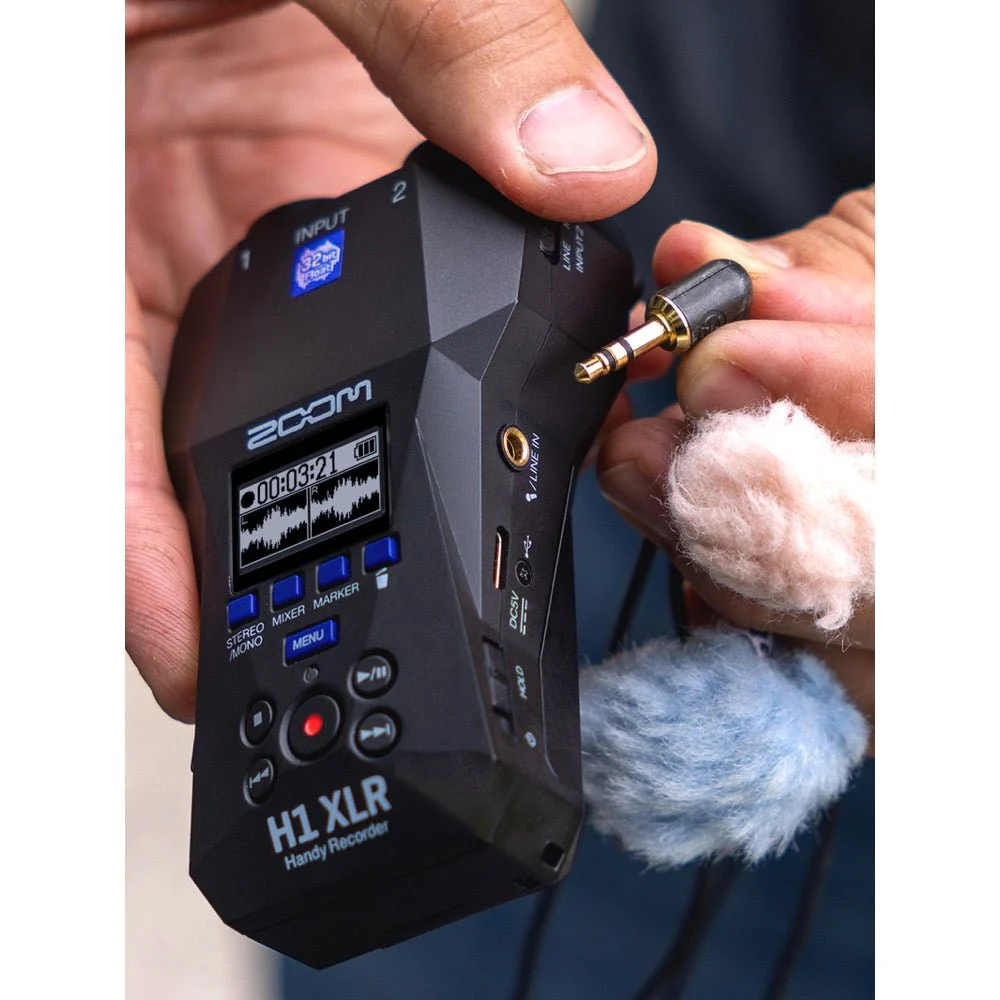Zoom H1 XLR 32-BIt Float 2Ch Portable Field Recorder - Image 10