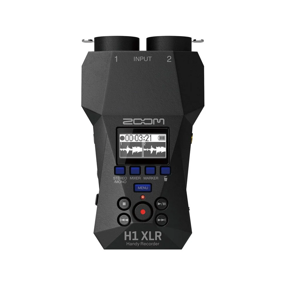 Zoom H1 XLR 32-BIt Float 2Ch Portable Field Recorder - Image 3