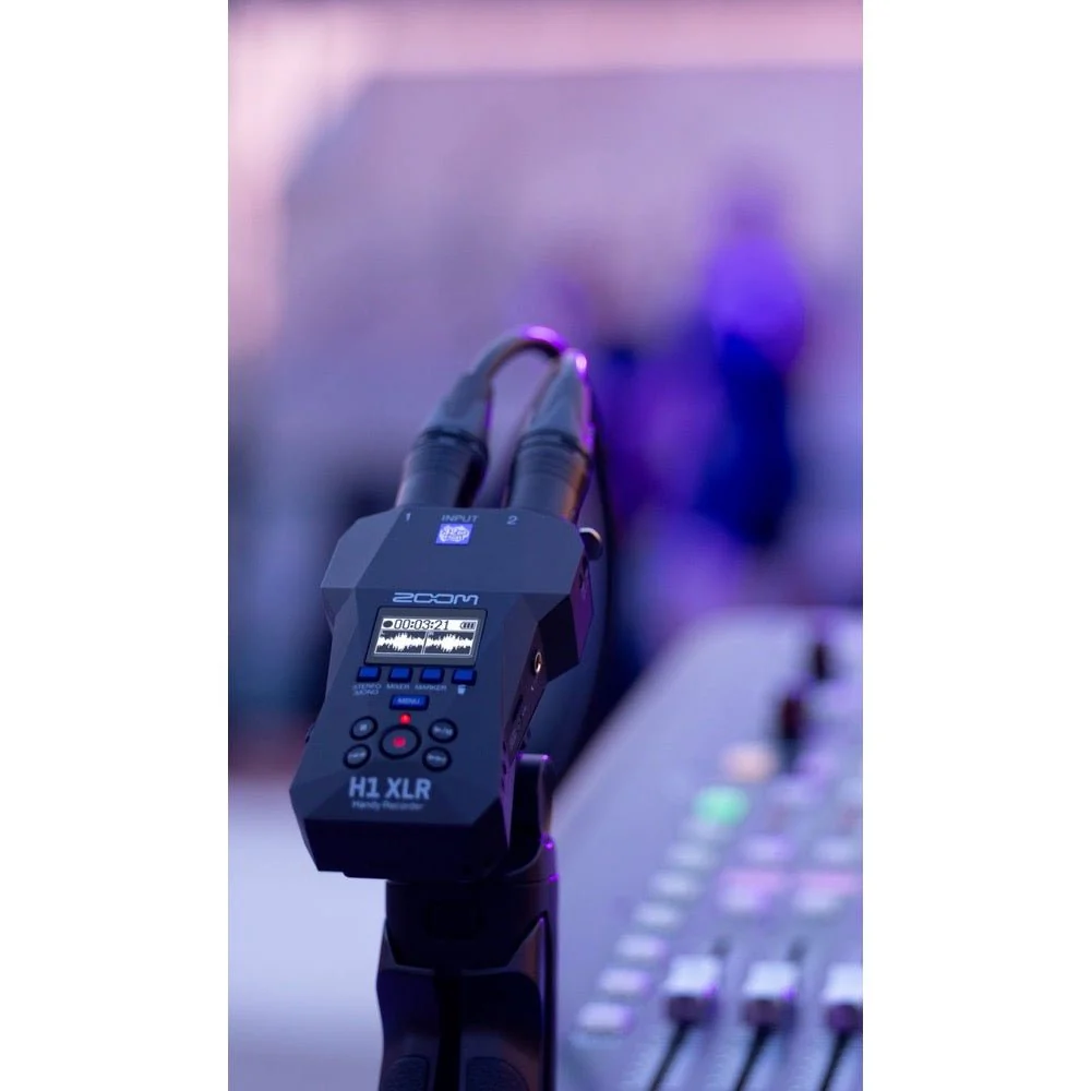 Zoom H1 XLR 32-BIt Float 2Ch Portable Field Recorder - Image 7