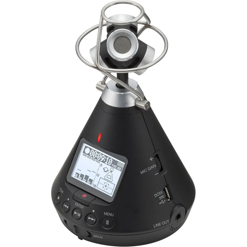 Zoom H3-VR 360 / VR Audio Ambisonic Microphone, Recorder & Decoder