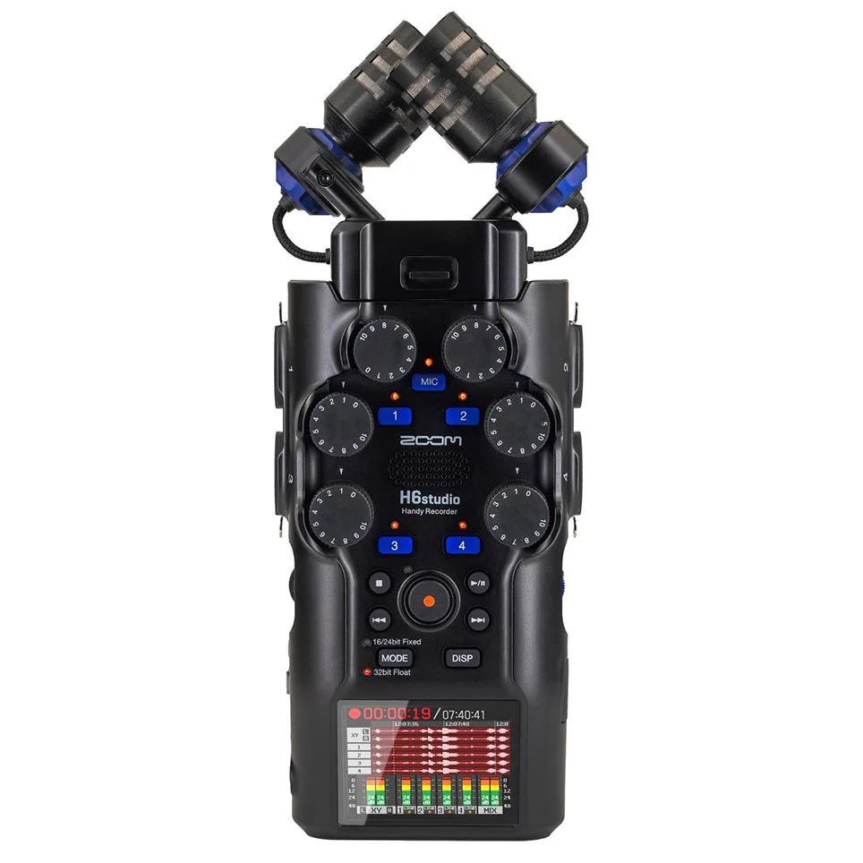 Zoom H6Studio 32-Bit Float 8-Track Field Recorder - Image 3