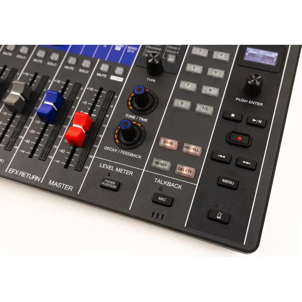Zoom LiveTrak L12Next 12 Ch Digital Mixer & 32Bit Float Multitrack Recorder - Image 11