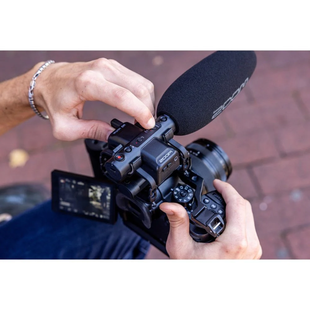 Zoom M3 32-Bit Float On-Camera Shotgun Microphone / 2Ch Recorder - Image 12