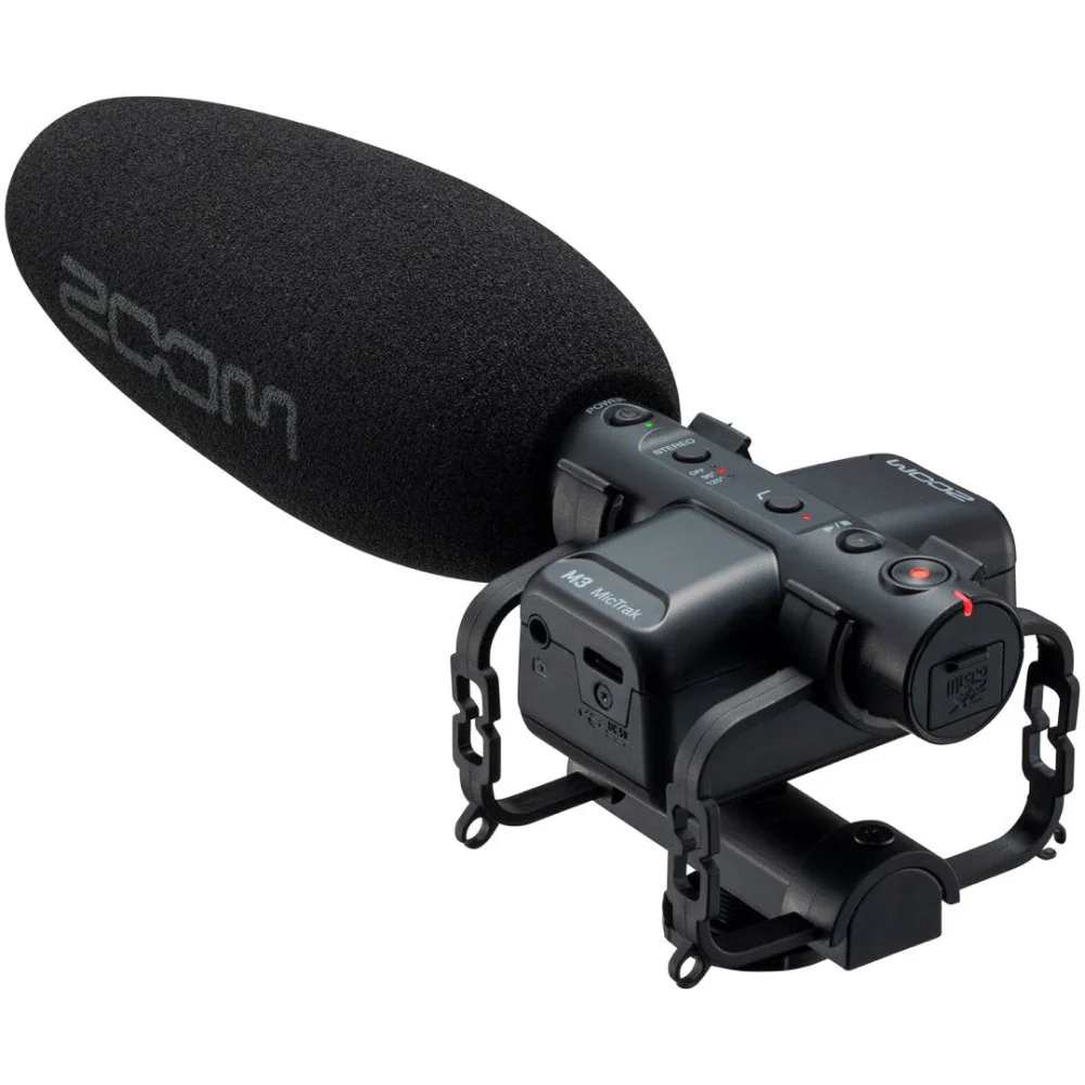 Zoom M3 32-Bit Float On-Camera Shotgun Microphone / 2Ch Recorder - Image 7
