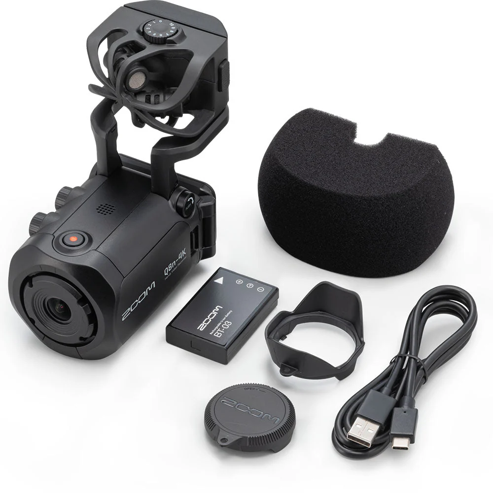 Zoom Q8n 4K Video & Audio Recorder 4K Camera XY Condenser Microphone - Image 11